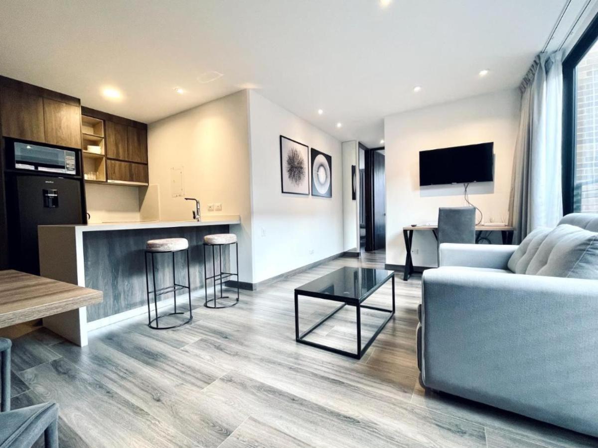 Lindo Apartamento Edificio Morph Chico Norte 보고타 외부 사진