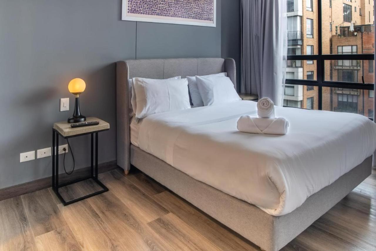 Lindo Apartamento Edificio Morph Chico Norte 보고타 외부 사진
