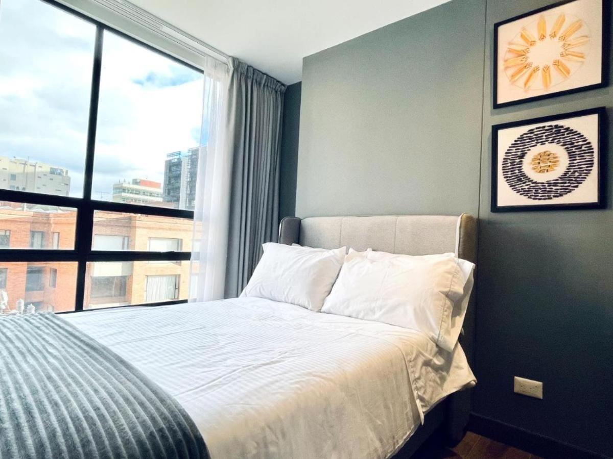 Lindo Apartamento Edificio Morph Chico Norte 보고타 외부 사진